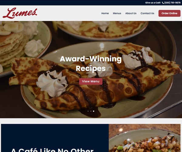 Lumes Cases Website Design