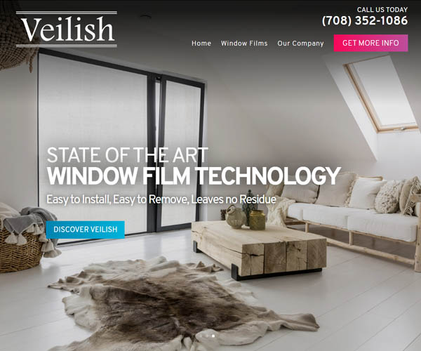 Veilish Cases Website Design