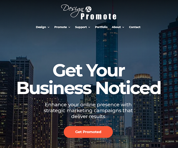 Design and Promote Website Design