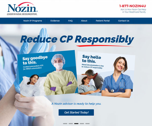 Nozin Website Design
