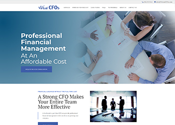 Virtual CFOs Website Design